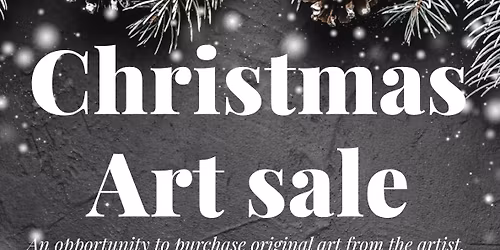 Christmas Art Sale and exhibition