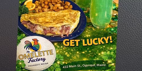 Join us Tuesday on Saint Patrick\u2019s day!