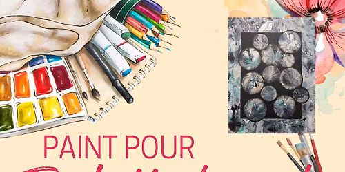 Paint Pour Embelishments