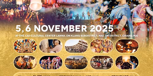 CHIANG MAI CAD KHOMLOY SKY LANTERN FESTIVAL 2025