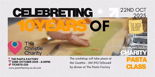Pasta Masterclass - Charity event