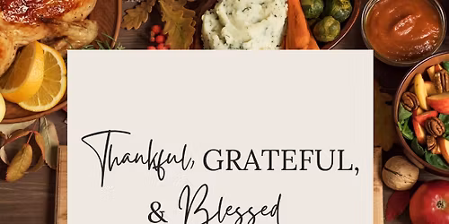 Thankful, Grateful, & Blessed Late Night Shopping