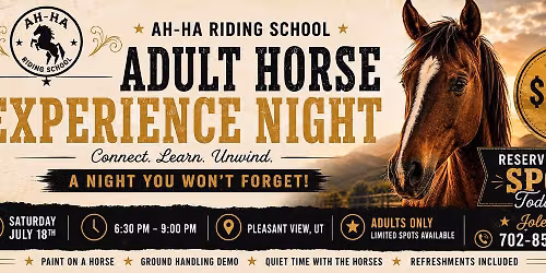 Horse Experience Night: Adults Only
