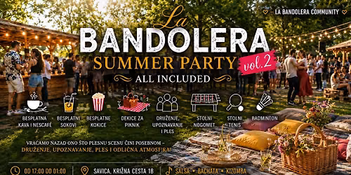 \u2600\ufe0f LA BANDOLERA SUMMER PARTY \u2013 ALL INCLUDED | VOL. 2 \u2600\ufe0f