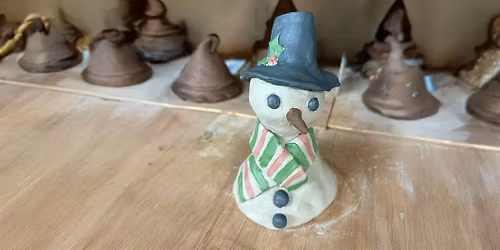 Craft a white-clay Snowman at Somerset Brick and Tile Museum