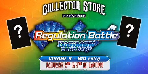 Digimon TCG: Regulation Battle Volume 4 Event