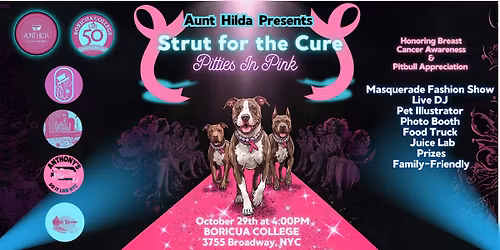 Strut for the Cure: Pitties in Pink