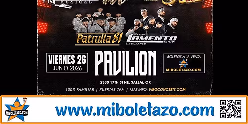 DURANGO FEST 2026 ALACRANES MUSICAL - MONTEZ DE DURANGO EN EL PAVILION