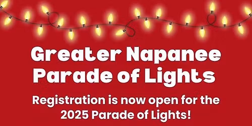 Napanee Scouts in the Santa Parade