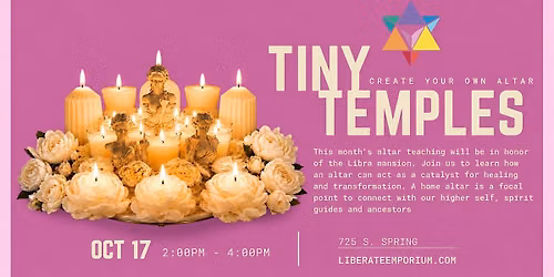 Tiny Temples: Creating Sacred Space through Altars