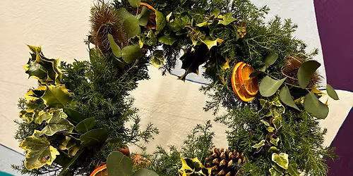 Festive wreath making evening