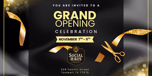 Grand Opening Weekend Celebration!
