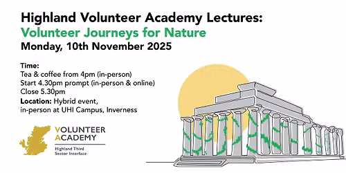 Highland Volunteer Academy, Autumn Lectures