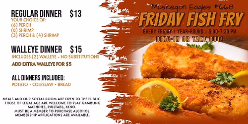 Fish Fry Friday's!