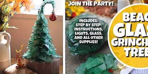 Beach Glass Grinchmas Trees - Wyandotte