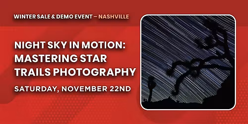 Night Sky in Motion: Mastering Star Trails Photography | Nashville, TN