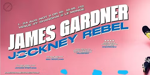 James Gardner Jockney Rebel at Inverness Town House