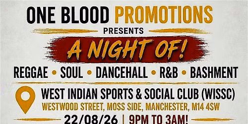 One Blood-One Dance-Nuff Vibes!!