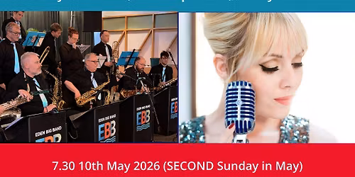 Nicola Jane Meehan with the Eden Big Band