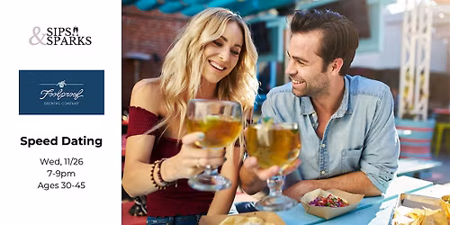 Speed Dating Ages 30-45 in Bridgeport, CT at Foolproof Brewing Company