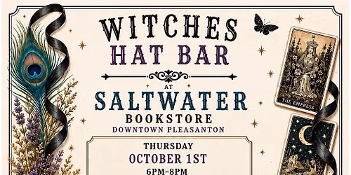 \ud83d\udcab\u2728Witch Hat Workshop at Saltwater Bookstore \u2728\ud83d\udcab