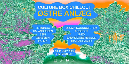 CULTURE BOX CHILLOUT 2026