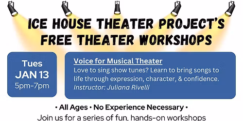 Free Theater Workshop: Voice for Musical Theater
