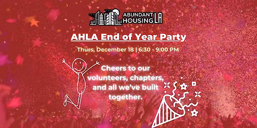 AHLA 2025 End of Year Party