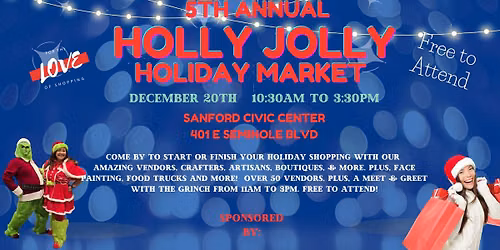 5th Annual Holly Jolly Holiday Market