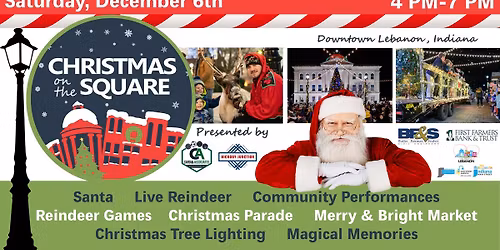 Christmas on the Square Presented by Card & Associates and Hickory Junction