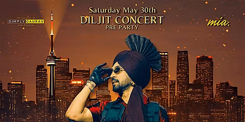 DILJIT CONCERT Pre Party | MIA
