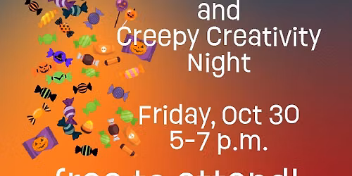 Art-tober Trunk 'r Treat & Creepy Creativity Night