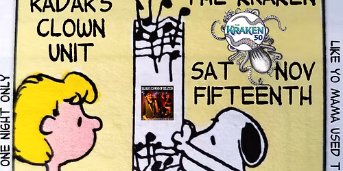 Boom Unit Brass Band w\/Radar's Clowns of Sedation