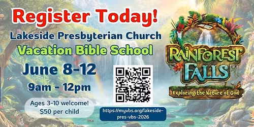 2026 Vacation Bible School! LPC-Duluth, MN