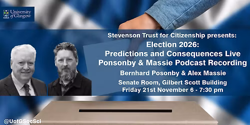 Election 2026: Predictions and Consequences - Live Podcast Recording