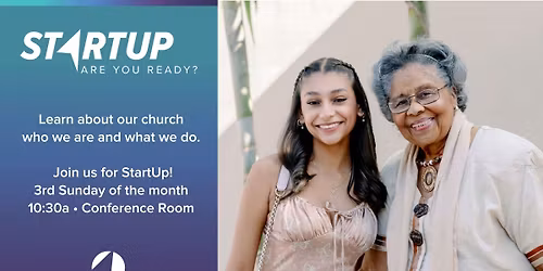 StartUp \u2022 The Next Step on Your Christ Journey!