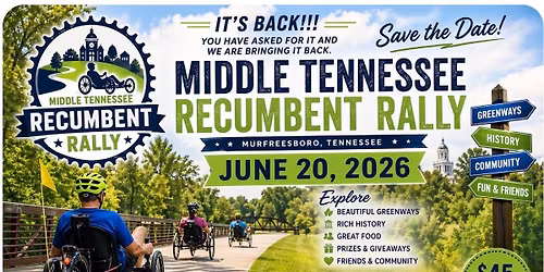 Middle Tennessee Recumbent Rally