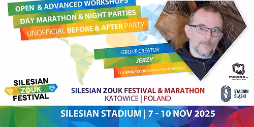 Silesian Zouk Festivel 2025 - jed\u017acie ze mn\u0105 :)