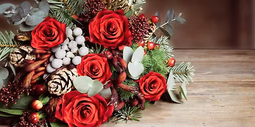 20\/12: Workshop Bloemschikken - Tafelstuk voor Kerst (Merelbeke)