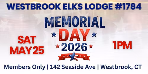 Rhythm City Memorial Day at Westbrook Elks (Members Only)