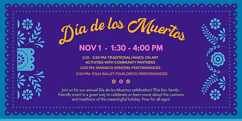 D\u00eda de los Muertos | Free Community Art Day