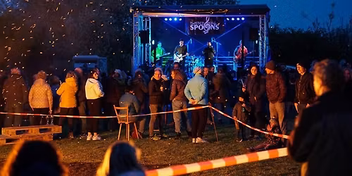 Twisted Spoons -  Osterfeuer beim FC Badenia Hirschacker