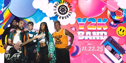 90s & 00s Party with Y2K Band - Rollertown Frisco HQ