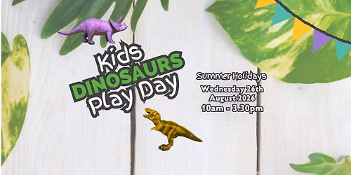 Kids Dinosaur Summer Play Day at Queen's Park
