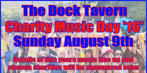 Charity Music Day '16' at The Dock Tavern