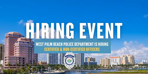 Hiring Event for Certified and Non-Certified Officers