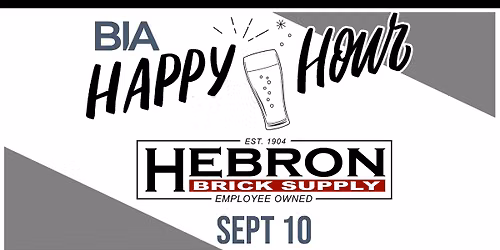 BIA Happy Hour at Hebron Brick Supply