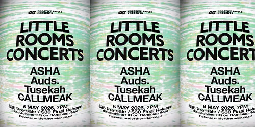 CREATIVE PWELE PRESENTS: LITTLE ROOMS CONCERTS