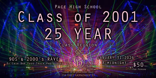 Pace High 25 Year Class Reunion