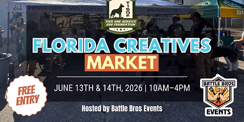 T1SDF at The Florida Creatives Market Hosted by Battle Bros Events